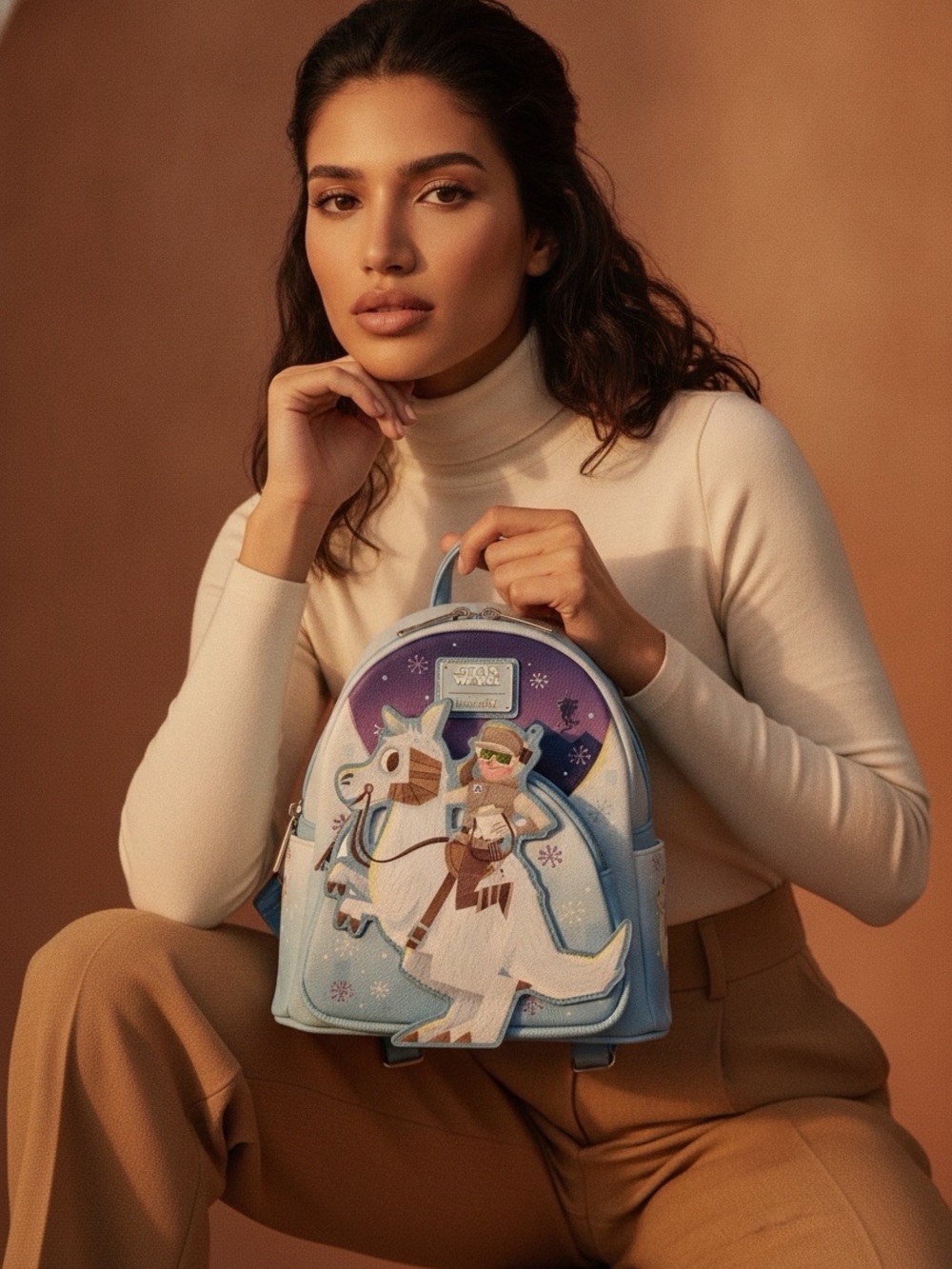 Loungefly x Star Wars Luke Skywalker Riding a Tauntaun on Hoth Mini Backpack NWT